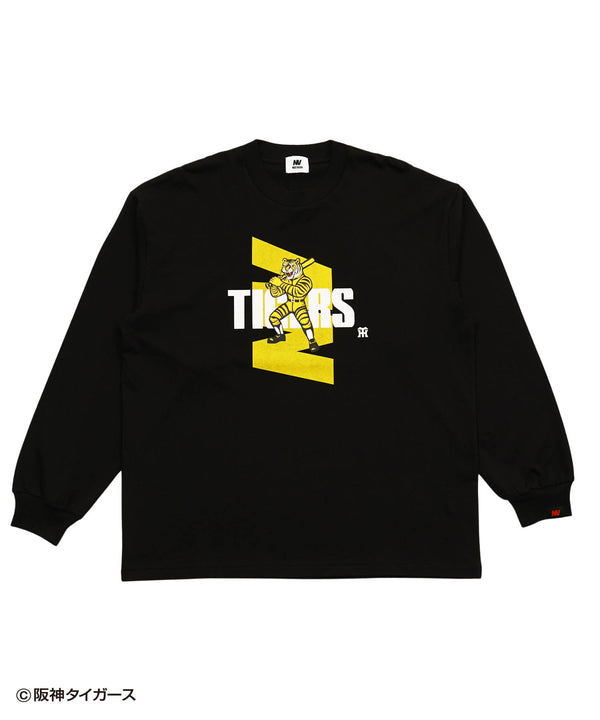 Tigers Slugger / タイガーススラッガーロングスリーブTシャツブラック詳細前